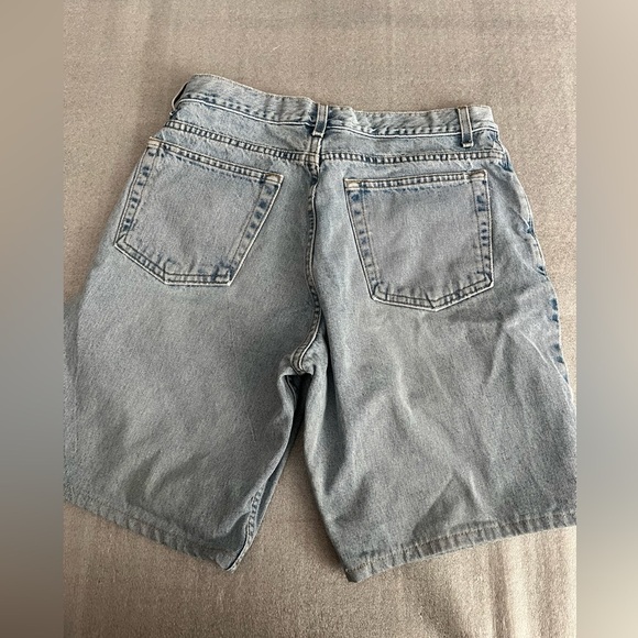 [33/34]J. Crew Light Wash Blue Jean Shorts 9” Relaxed Fit Canada - Picture 7 of 7